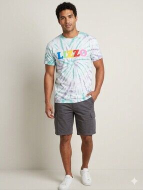 Y2K Lizzo U R Special Rapper Tour Concert Tie Dye Streetwear T Shirt